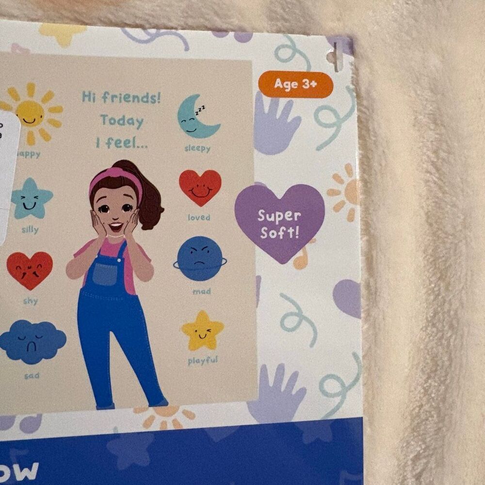 Ms. Rachel Educational Adventures Throw 40 x 50 in by Franco Mixed Emotions NWT - Picture 2 of 4
